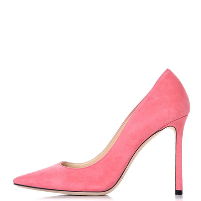 Jimmy Choo Suede Romy 110 Pumps 36.5 Pink 1 of 12