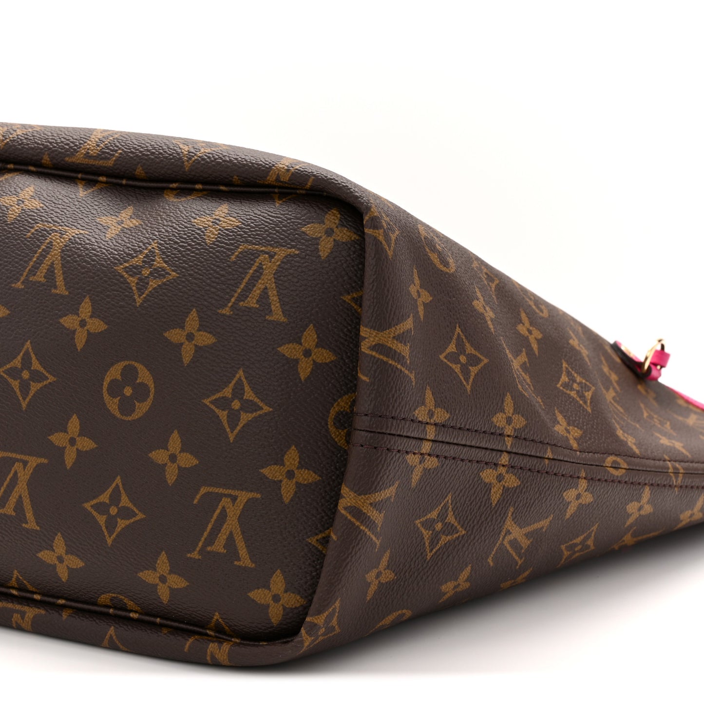 Monogram Inside Out Neverfull Bandouliere MM Rose Pondichery
