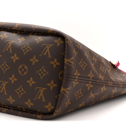 Louis Vuitton Monogram Inside Out Neverfull Bandouliere MM Rose Pondichery 9 of 9