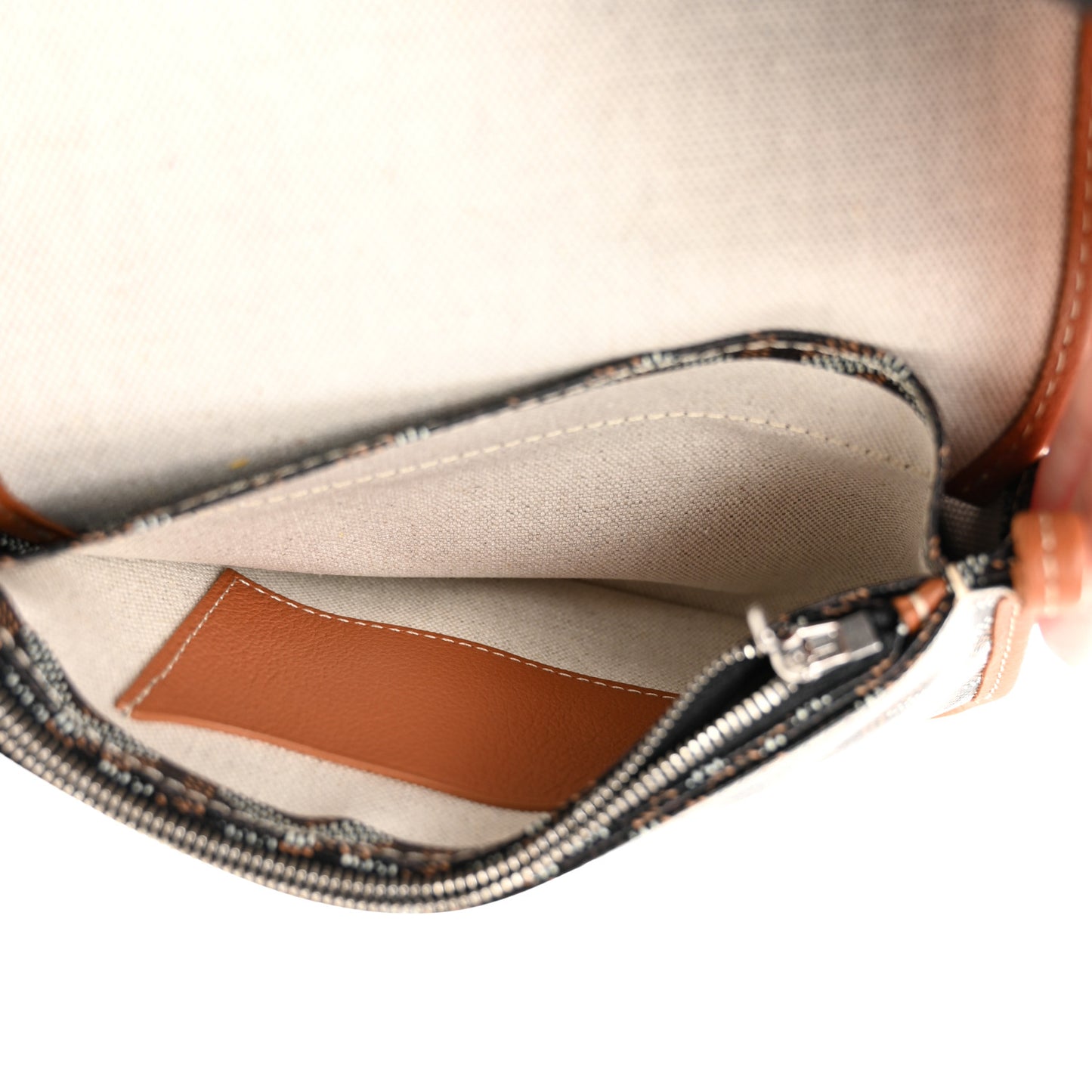Goyardine Plumet Wallet Clutch Black Gold