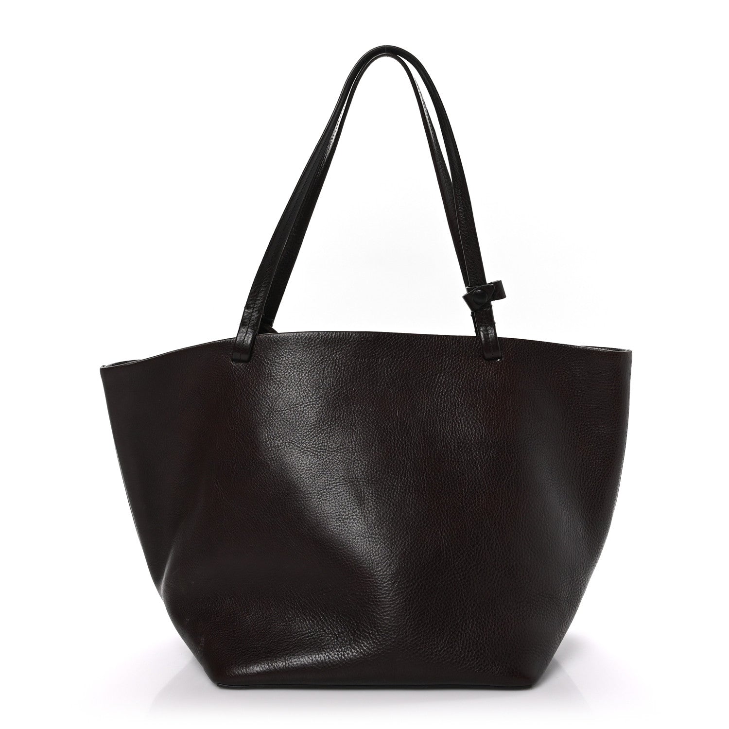The Row Grained Calfskin Park Tote Three Brown Ans 1 of 13