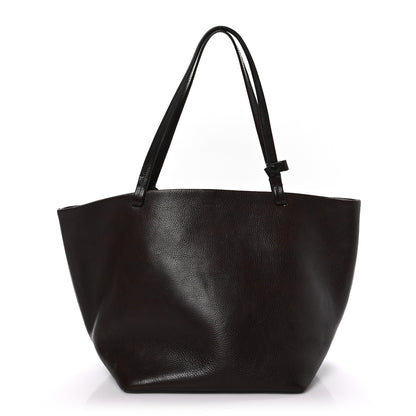 The Row Grained Calfskin Park Tote Three Brown Ans 1 of 13