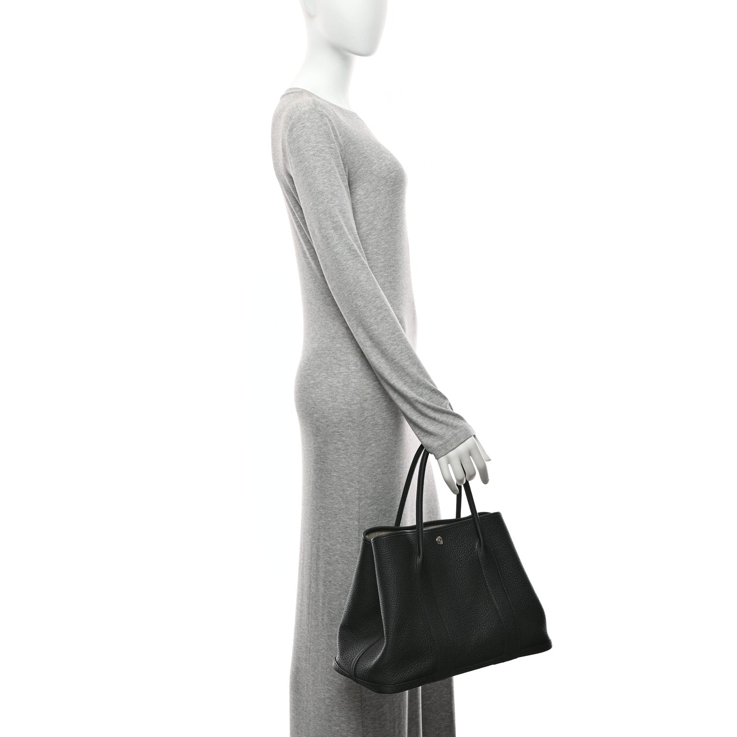 Hermes Negonda Garden Party Tote 36 MM Black 2 of 10