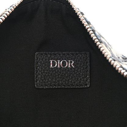 Christian Dior Oblique Roller Messenger Bag Blue 6 of 10