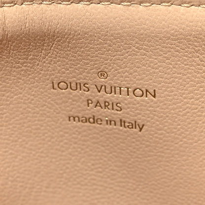 Louis Vuitton Lambskin Embossed Monogram Tricolor By The Pool Coussin BB Beige 8 of 11