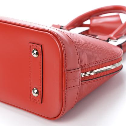 Louis Vuitton Epi Alma BB Coquelicot 6 of 9