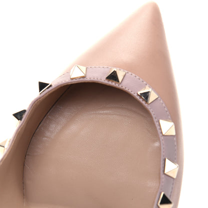 Valentino Garavani Nappa Rockstud 100mm Pumps 38.5 Soft Noisette Poudre 12 of 15