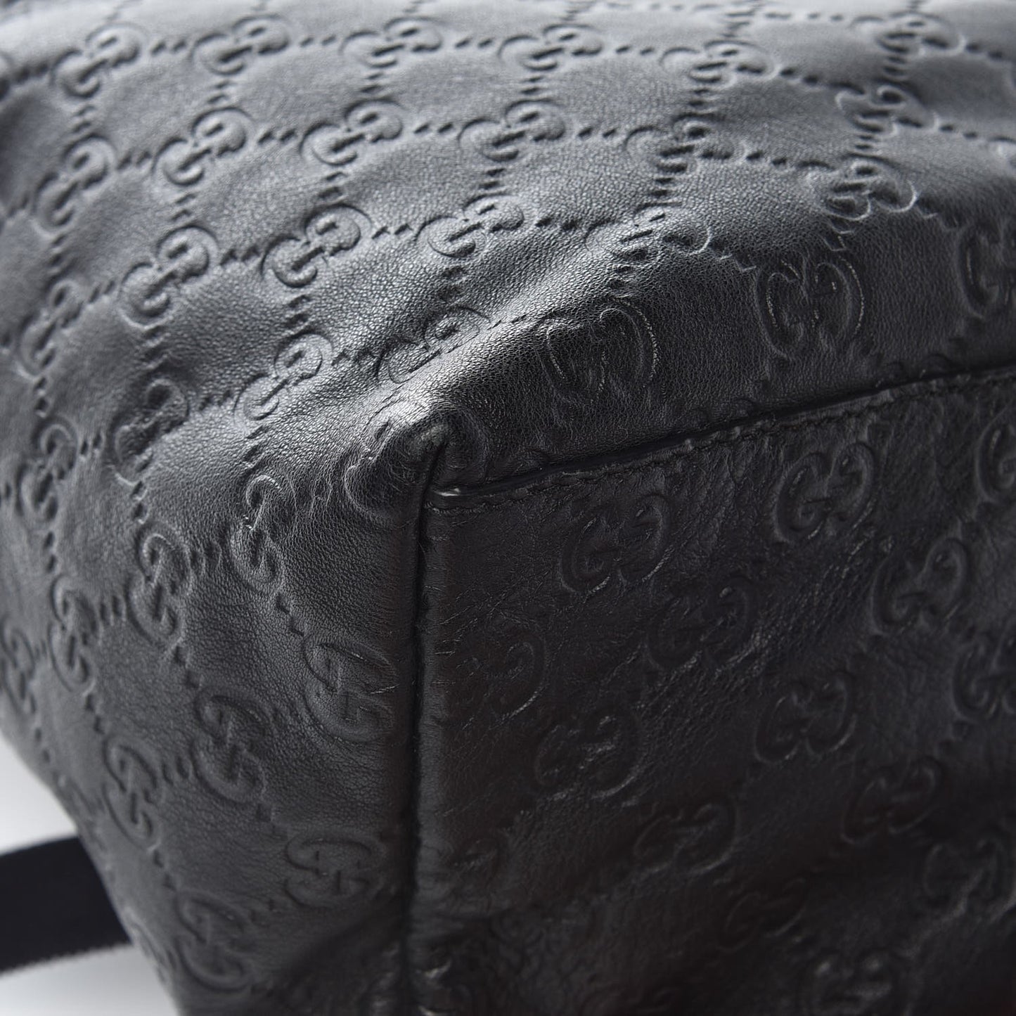 Guccissima Medium Classic Backpack Black