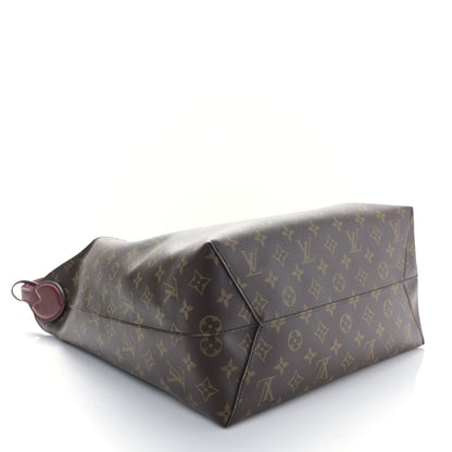 Louis Vuitton Monogram Flower Hobo Bordeaux 4 of 8