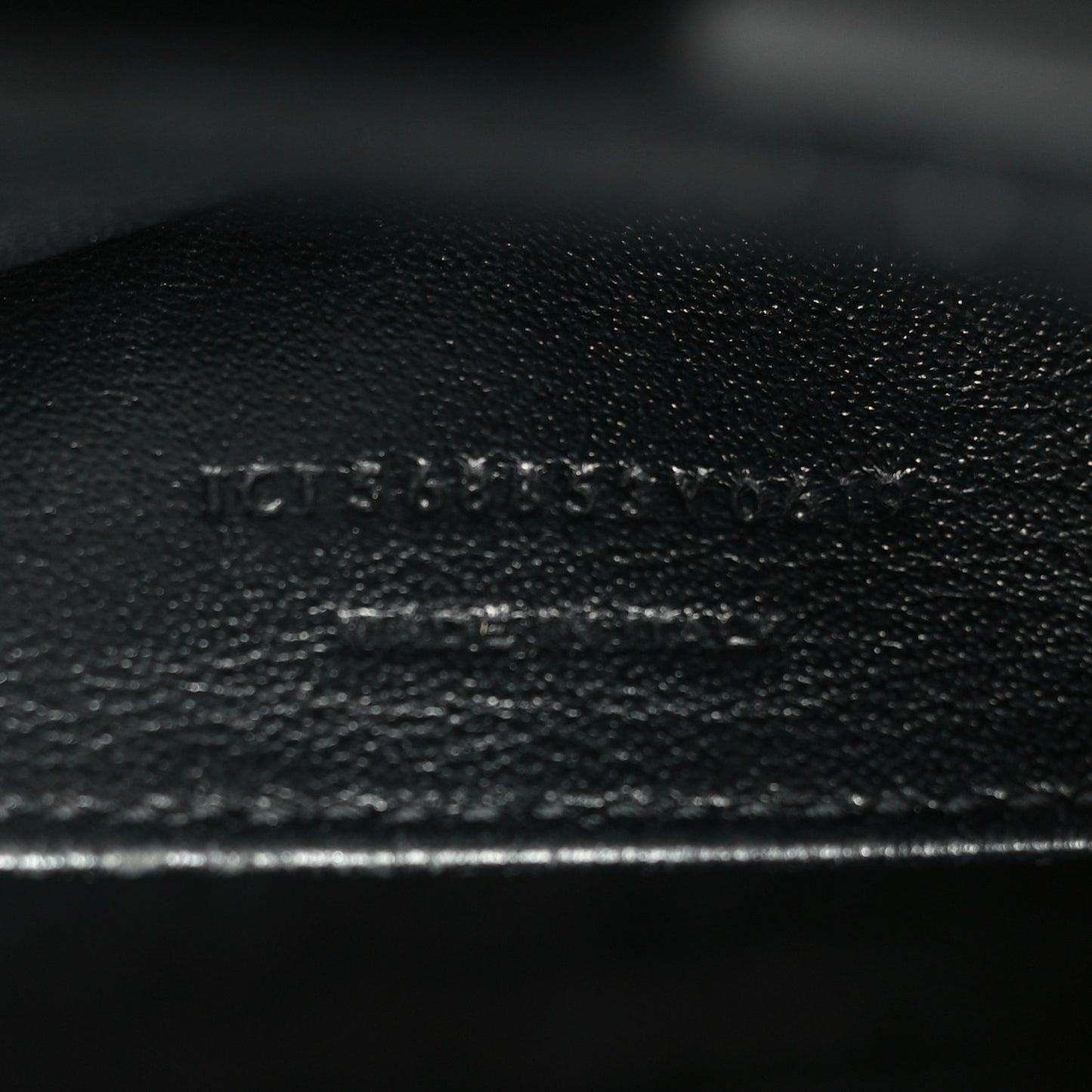 Calfskin Monogram Baby Cabas Black