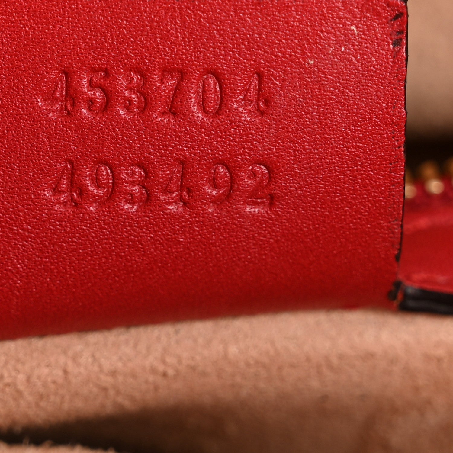 Gucci Soft Guccissima Signature Top Handle Tote Bag Red 7 of 15