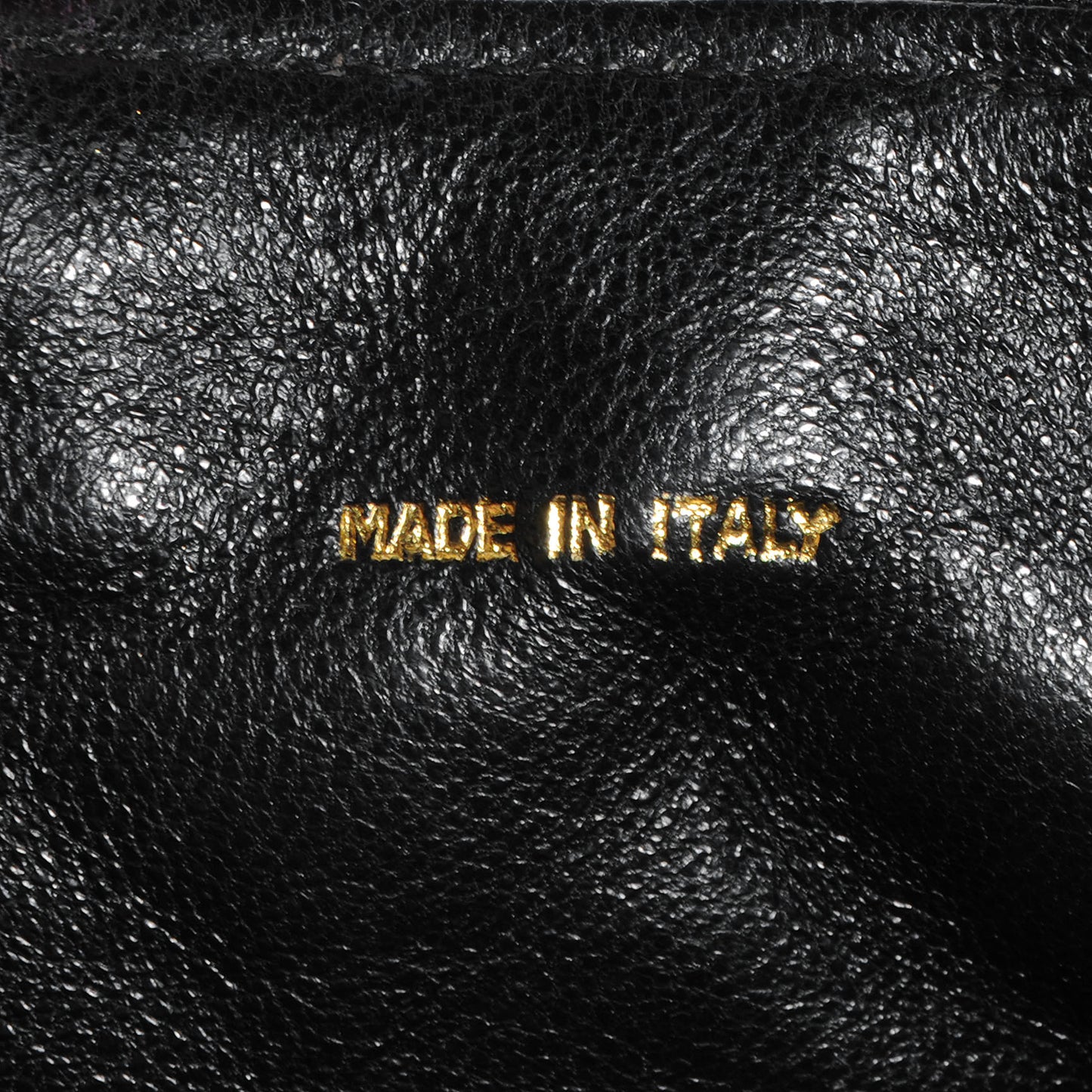 Lambskin CC Tassel Shoulder Bag Black