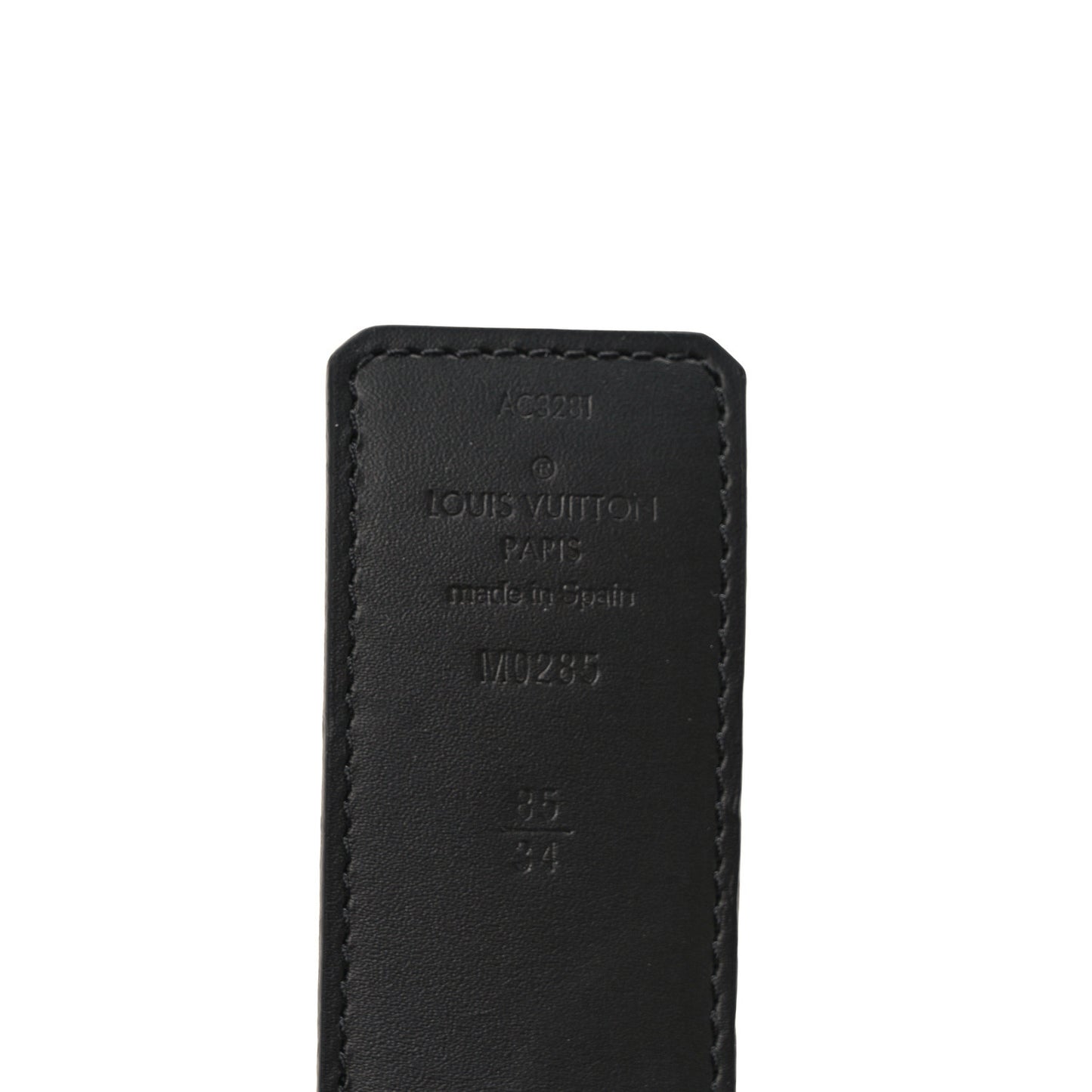 Reverse Monogram Eclipse 40mm LV Initiales Reversible Belt 80 32