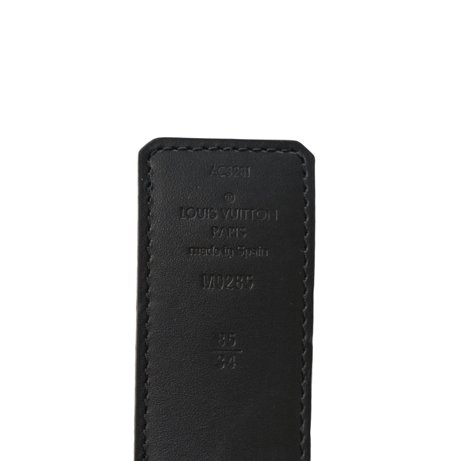 Louis Vuitton Reverse Monogram Eclipse 40mm LV Initiales Reversible Belt 80 32 3 of 5