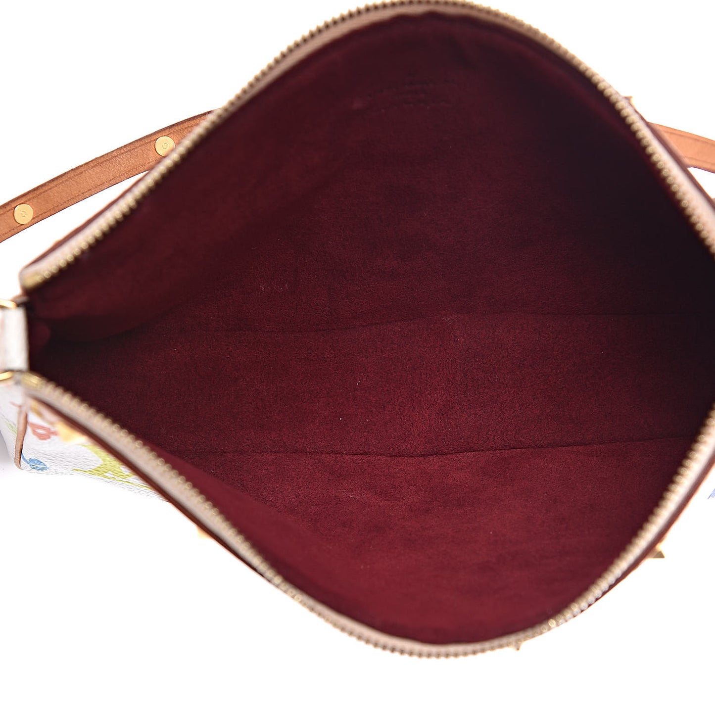 Monogram Multicolor Pochette Accessories White