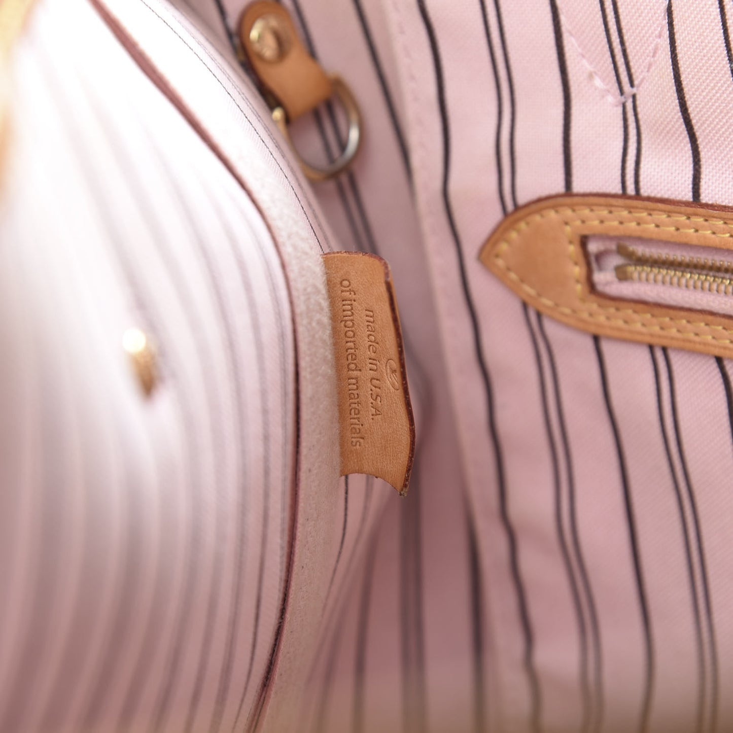 Monogram Neo Neverfull MM Rose Ballerine