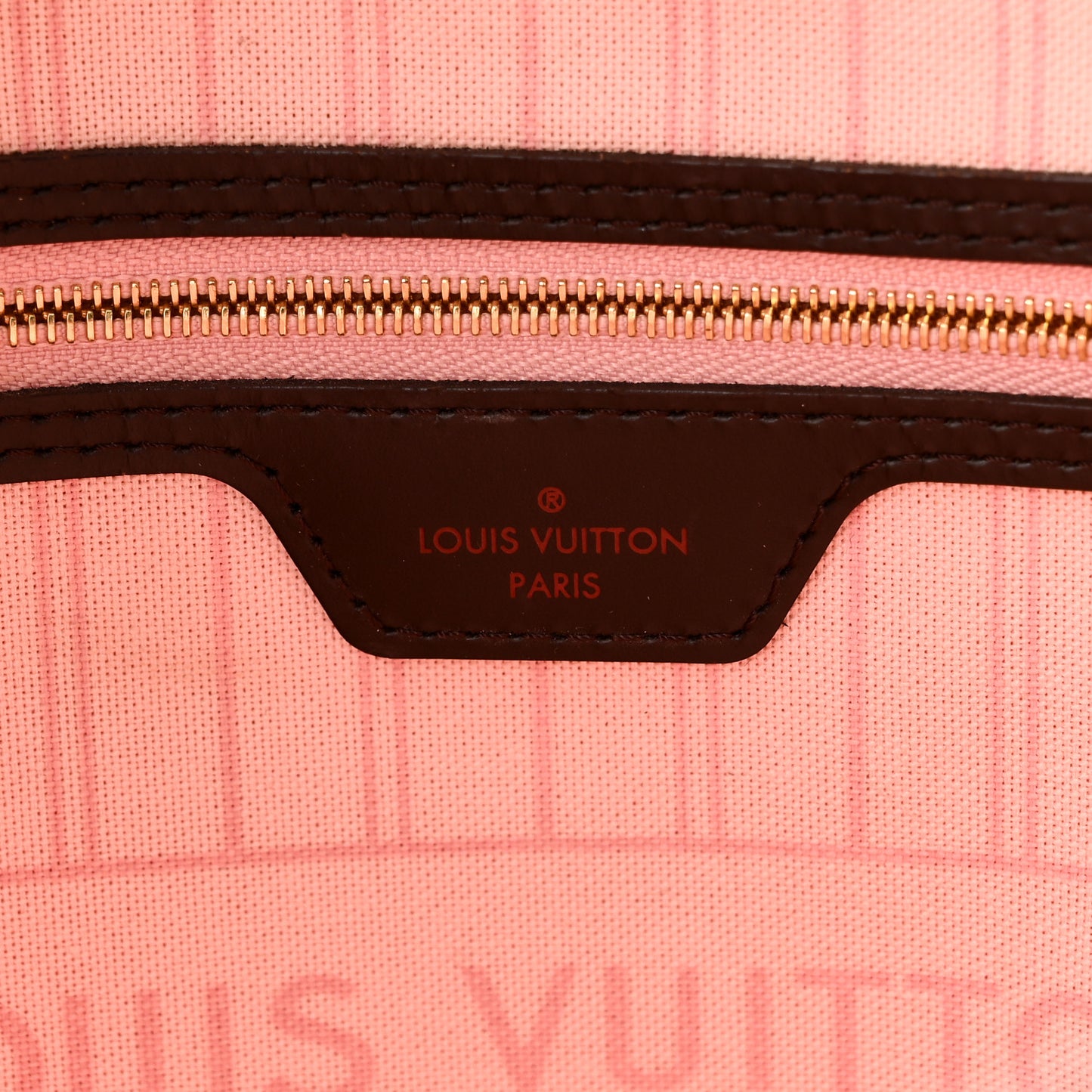 Damier Ebene Neo Neverfull MM MM Rose Ballerine