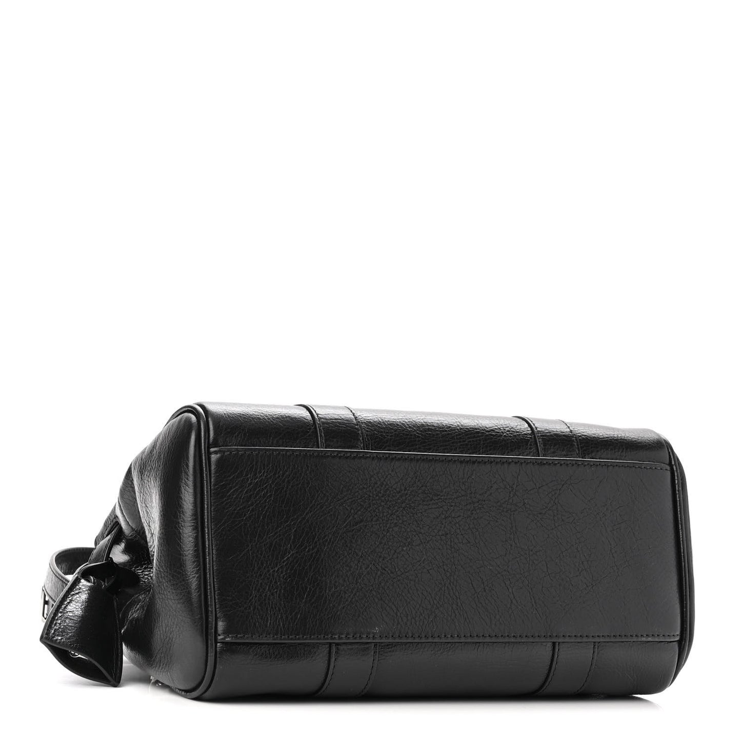 Soft Shine Calfskin Small Bayswater Black