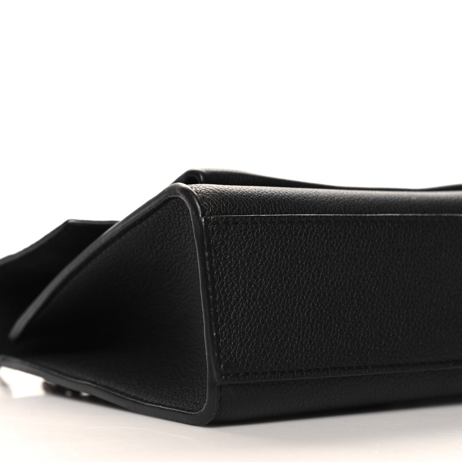 Louis Vuitton Soft Calfskin Mylockme Chain Bag BB Black 8 of 9