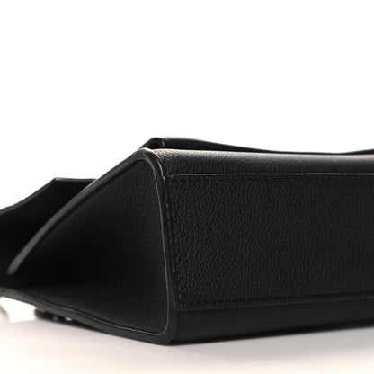 Louis Vuitton Soft Calfskin Mylockme Chain Bag BB Black 8 of 9