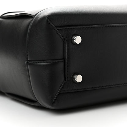 Bottega Veneta French Calfskin Maxi Intrecciato Large Vertical Arco Tote Black 7 of 12