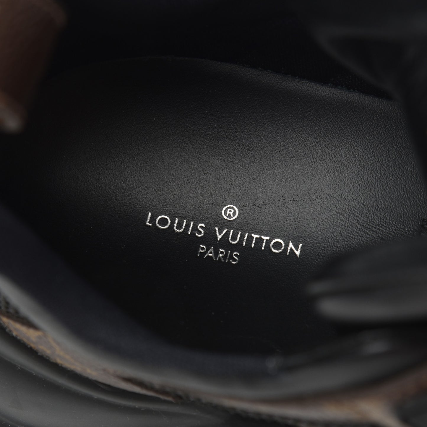 Calfskin Patent Monogram LV Archlight Sneakers 42 Black