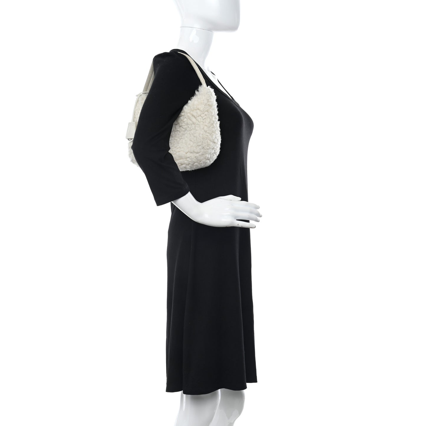 Cashmere Mini Re-Edition 2000 Bag Naturale
