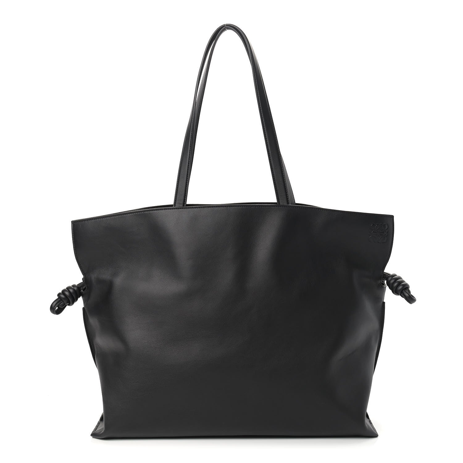 Loewe Calfskin Flamenco Knot XL Shoulder Bag Black 1 of 13