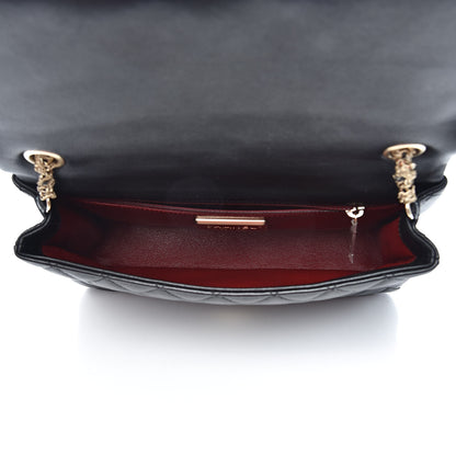 Chanel Lambskin Quilted Medium Westminster Pearl Flap Black 5 of 13