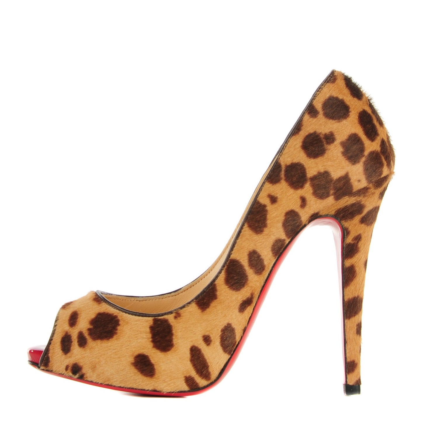 Calf Hair Leopard Lady Claude 120 Pumps 35.5