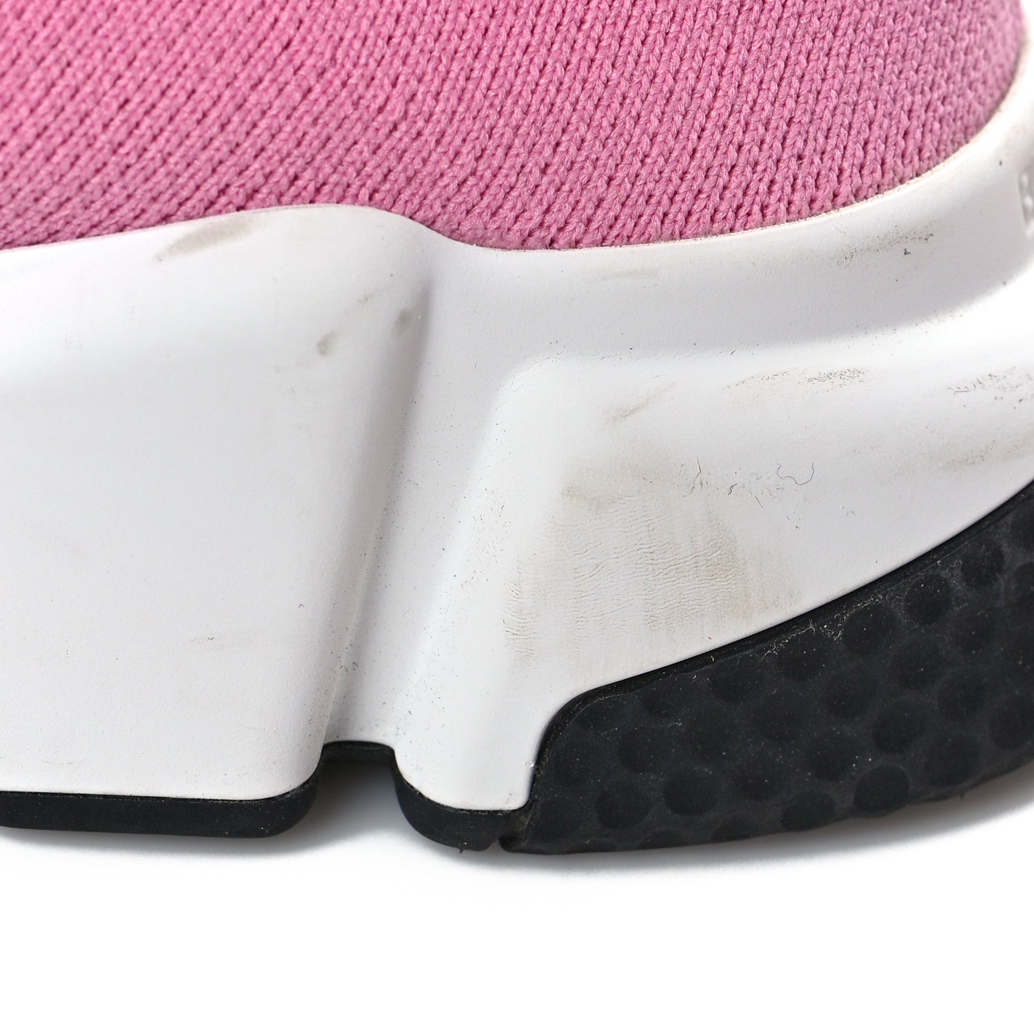 Balenciaga Neoprene Knit Womens Speed Sneakers 37 Pink 9 of 13