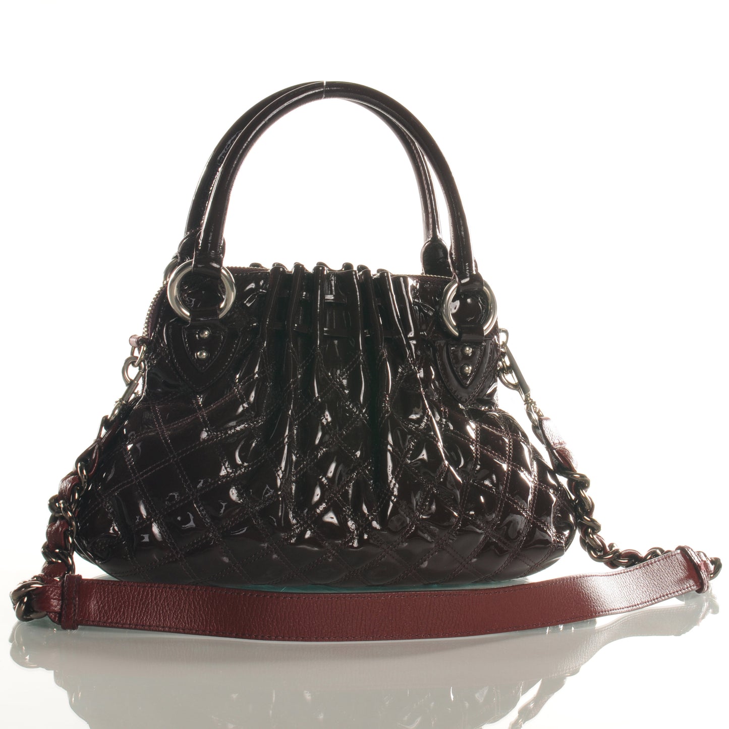 Patent Small Cecilia Bordeaux