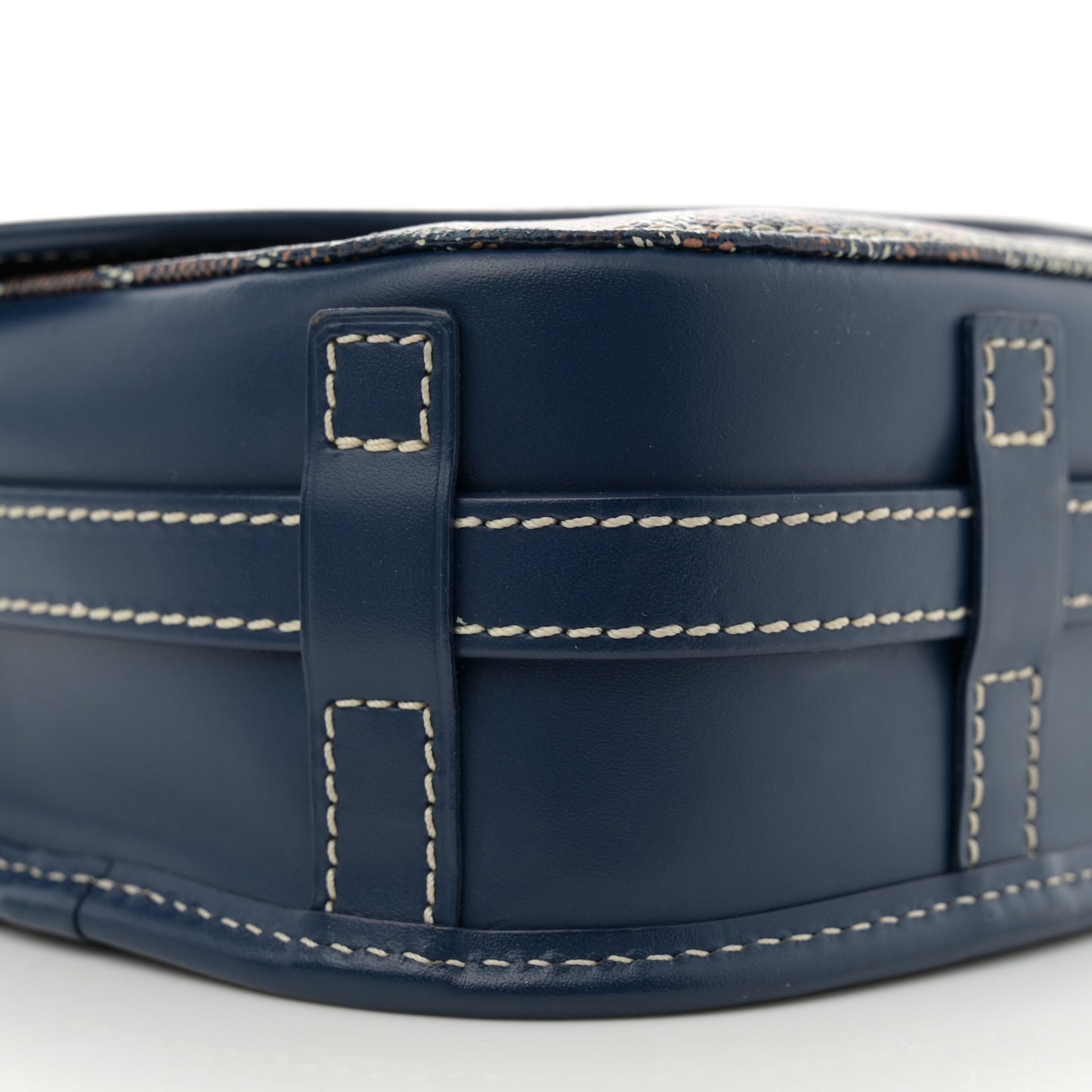 Goyardine Belvedere II PM Messenger Bag Navy