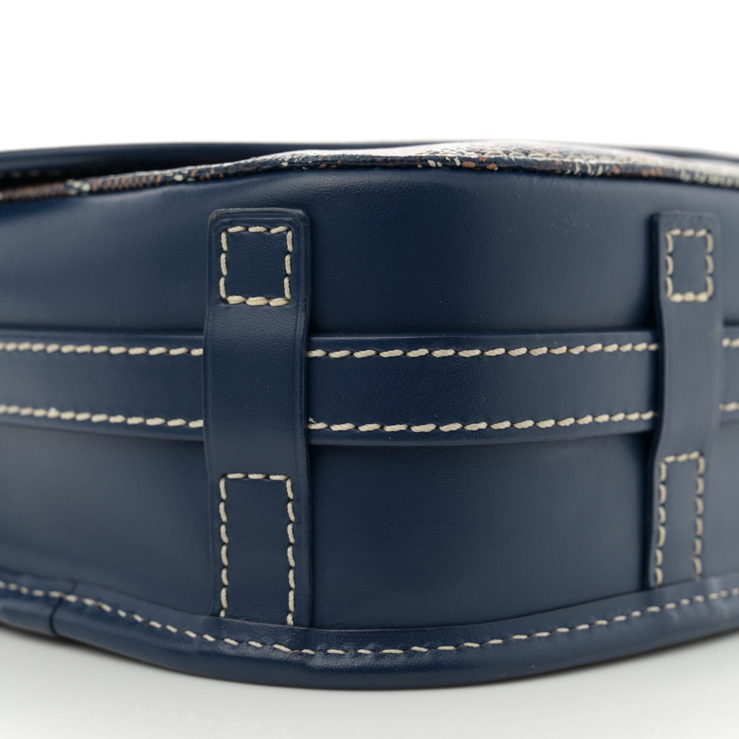 Goyard Goyardine Belvedere II PM Messenger Bag Navy 8 of 10