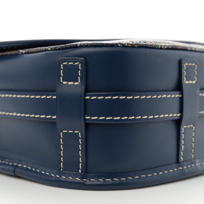 Goyard Goyardine Belvedere II PM Messenger Bag Navy 8 of 10