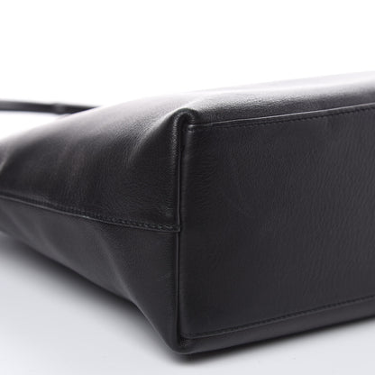 Gucci Calfskin Bamboo Shoulder Bag Black 8 of 15