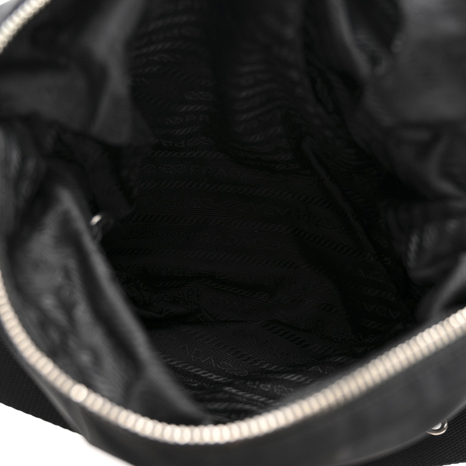 Prada Nylon Shoulder Bag Black 5 of 14