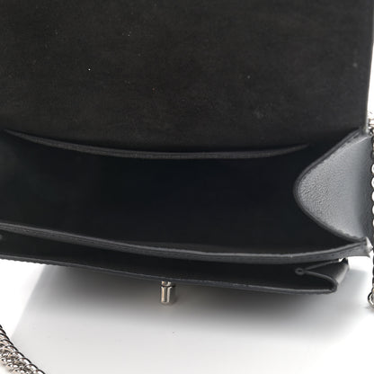 Louis Vuitton Soft Calfskin Mylockme Chain Bag BB Black 5 of 14