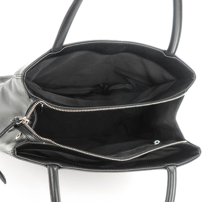 Chanel Lambskin Quilted Tote Black 5 of 7