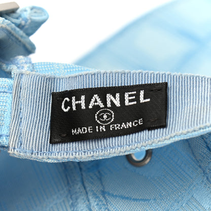 Chanel Nylon CC Cap Hat M Blue 8 of 9