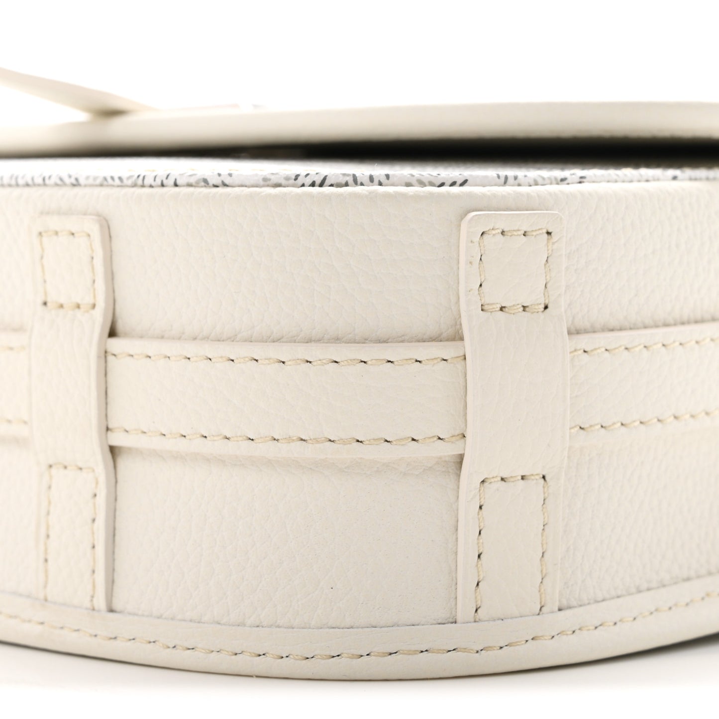 Goyardine Belvedere II PM Messenger Bag White