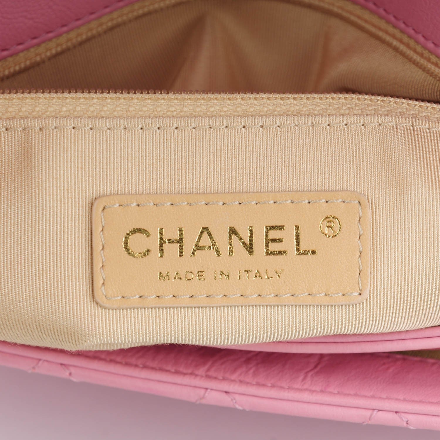 Chanel Calfskin Quilted Small CC Crown Flap Pink 9 of 11