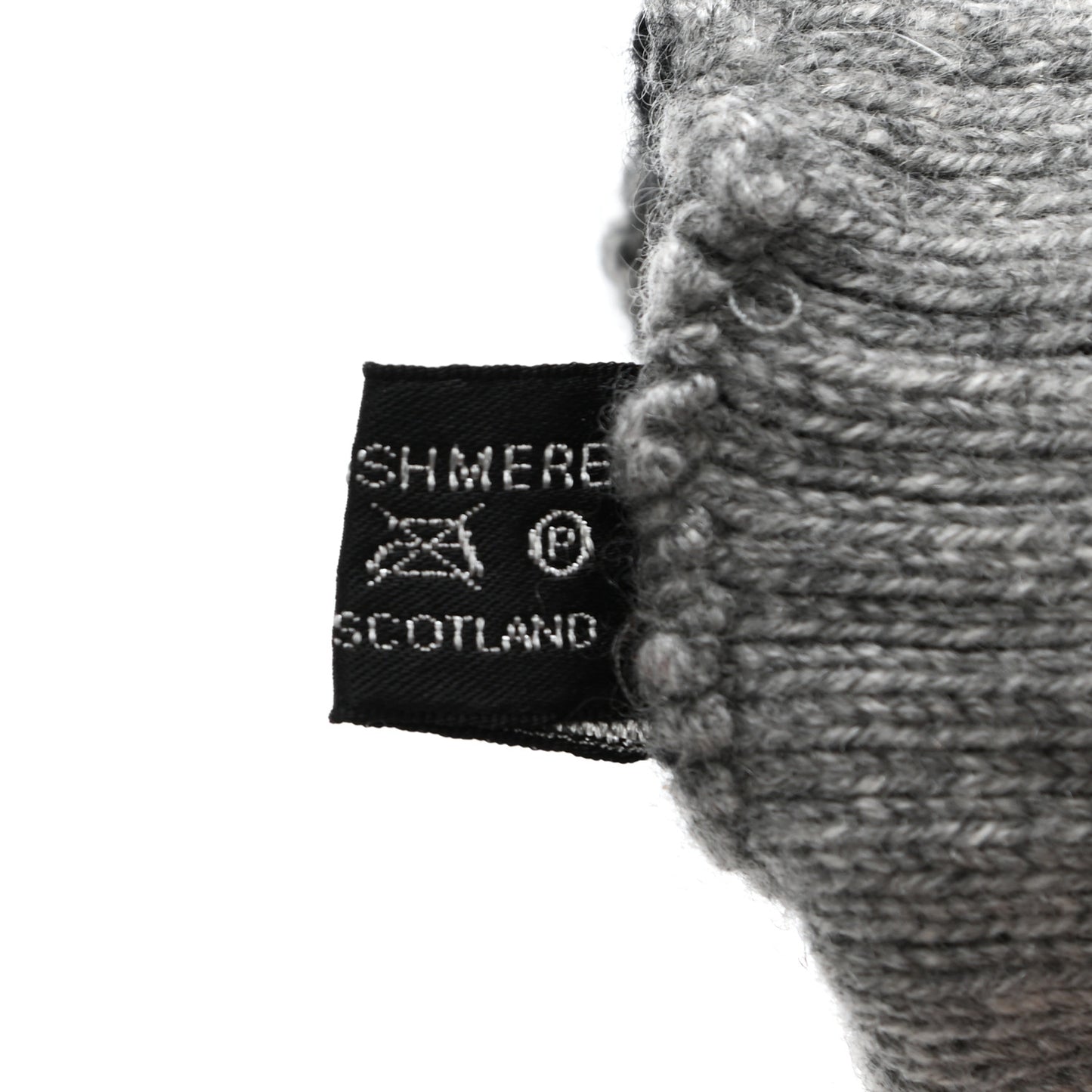 Cashmere CC Gloves Black Grey