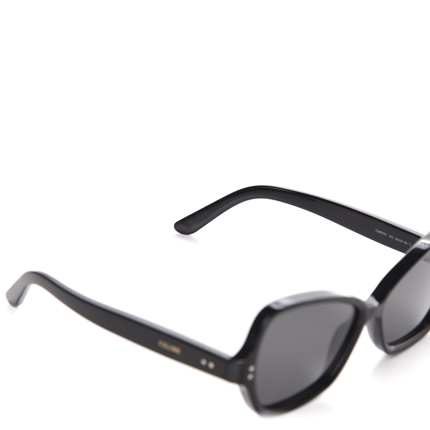 Celine Rectangular Butterfly Sunglasses CL40075I Black 6 of 8