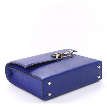 Hermes Chevre Chamkila Mini Verrou Chaine Bag Bleu Electrique 4 of 11