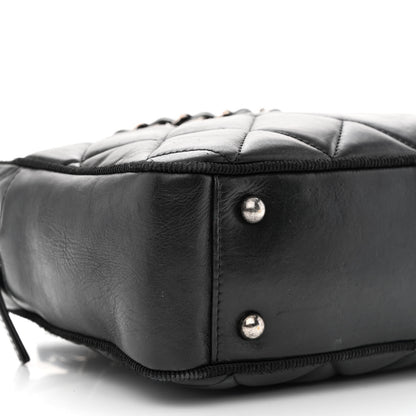 Chanel Calfskin Quilted Small Ballerine Camera Case Black 11 of 18