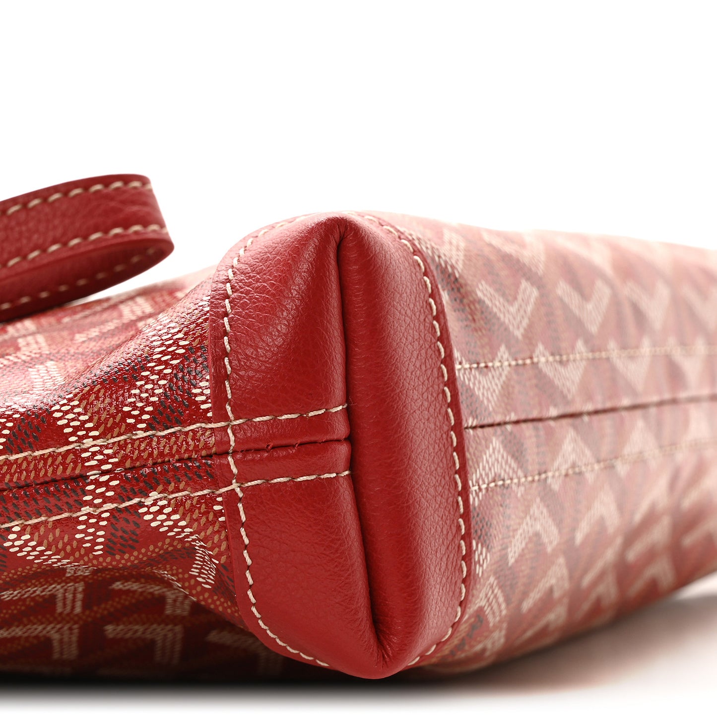 Goyardine Conti Pouch Red