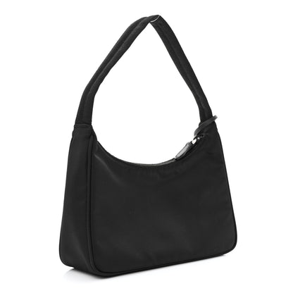 Prada Tessuto Nylon Mini Re-Edition 2000 Bag Black 3 of 17