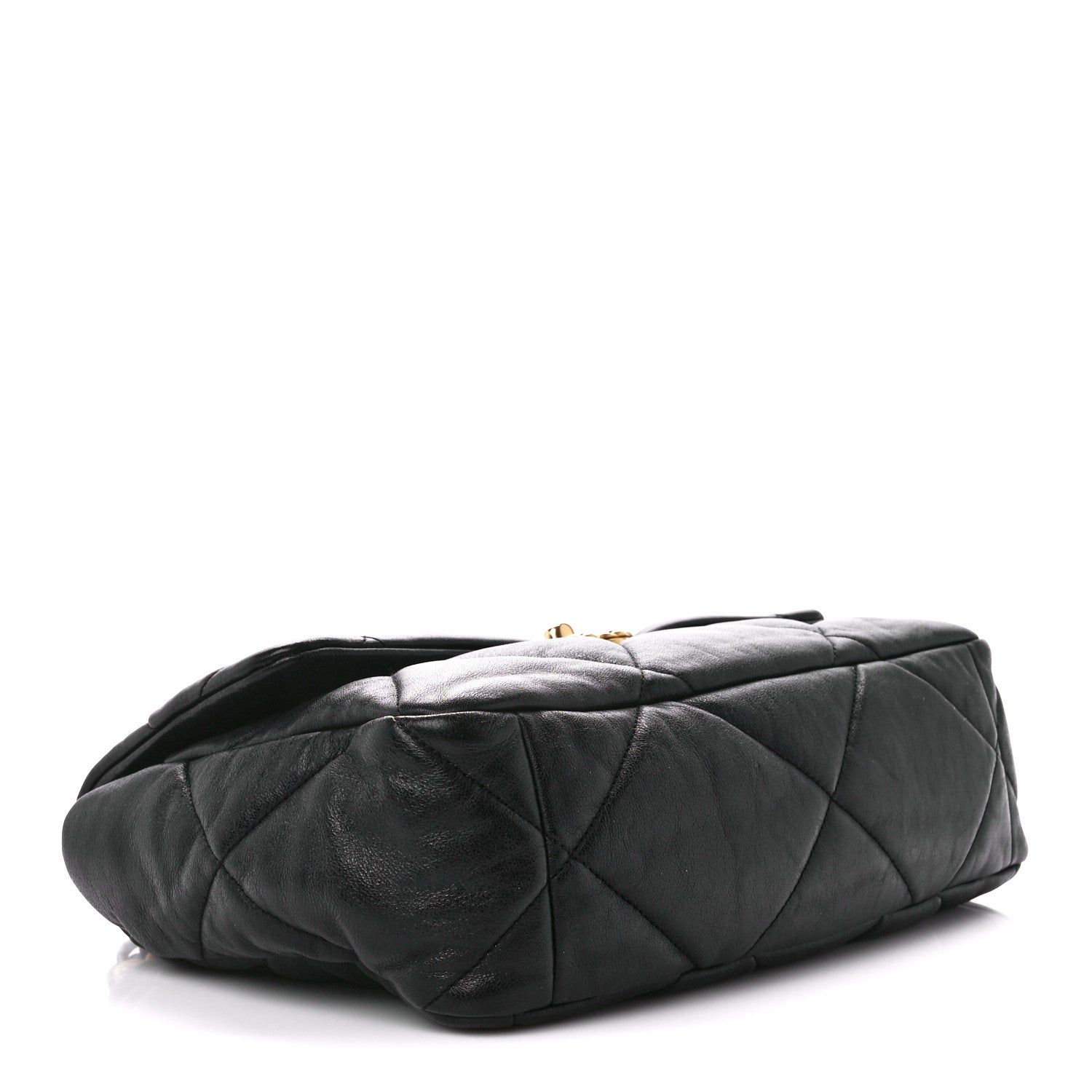 Chanel Lambskin Quilted Large Chanel 19 Flap Black 4 of 10