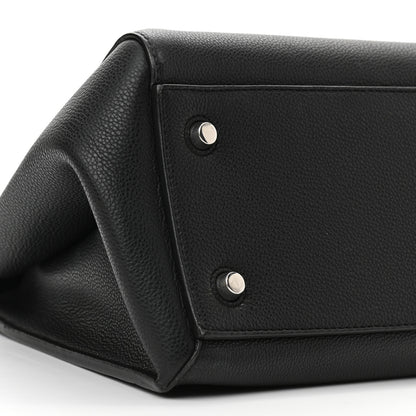 Celine Supple Calfskin Medium Edge Shoulder Bag Black 7 of 11